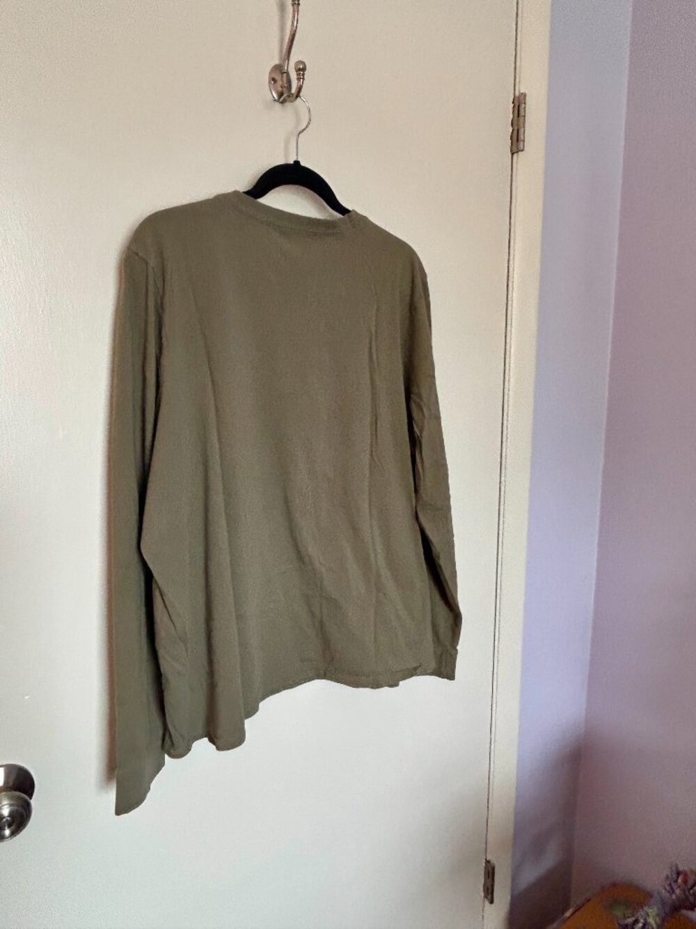 Life is Good longsleeve crusher tee with pumpkin 3X - Picture 3 of 3